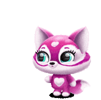 Pink Click Here Sticker by TutoTOONS