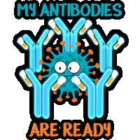 Vaccines Antibodies Sticker by UnidosUS