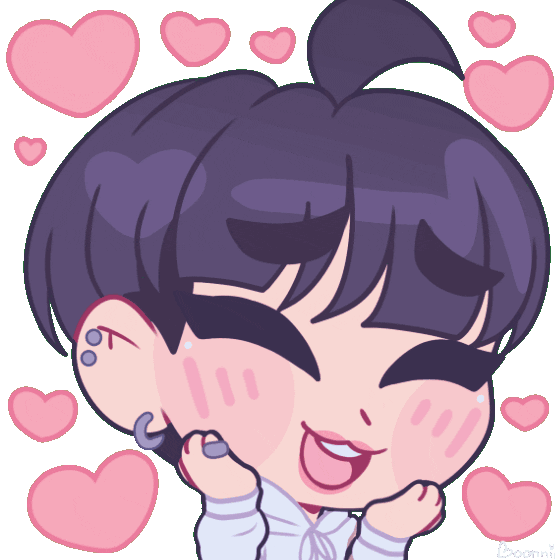 In Love Heart Sticker