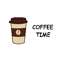 Coffee Time Sticker