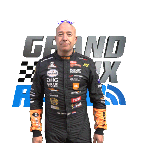 Tim Coronel Podcast Sticker by Grand Prix Radio