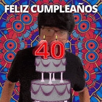 ¡Feliz 40.º cumpleaños!