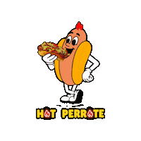 Hot Dog Comida Sticker by HOTPERROTE