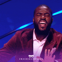 Happy Man GIF by The Masked Singer UK & The Masked Dancer UK