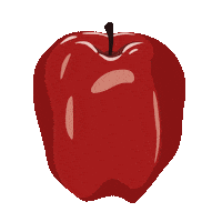 Snow White Red Apple Sticker by Walt Disney Studios