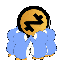 Crypto Penguin Sticker by Pudgy Penguins