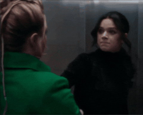 Kate slaps Yelena; Yelena is shocked : "what was that?"