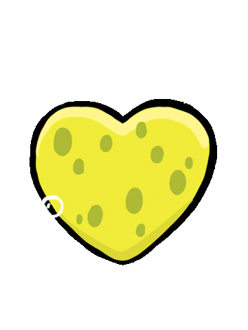 Spongebob Squarepants Love Sticker by Stefanie Shank