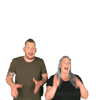 happy oh my god Sticker by Keytoe