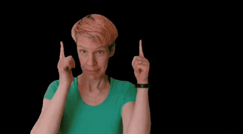 dansparosor pointing up green shirt sophieheurtel sophie heurtel GIF