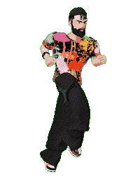 odamim run running crossfit olympics Sticker