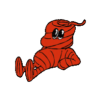 Yarn Tuft Sticker by CHEBLO