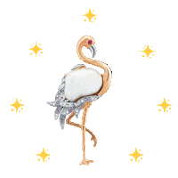 Bird Fantasy Sticker by mondialjeweler