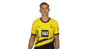 Posing Borussia Dortmund Sticker by Bundesliga