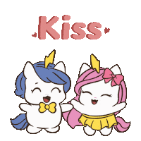 Kisses Love Sticker by Brave Unicorn