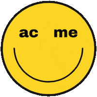 ACMEgruppen happy spin spinning smiley Sticker
