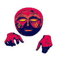 MagickMntn trippy psychedelic weirdfeelings weird feelings Sticker