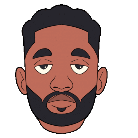 Headspin Blackart Sticker