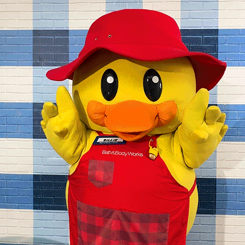 Wave Duck GIF by Bath & Body Works