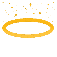 Angel Halo Sticker