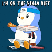 Pizza Eating GIF by Pudgy Memez