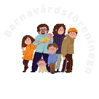 Barnavard barnavårdsföreningen barnavard barnavardsforeningen Sticker