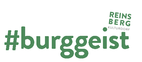 Geist Burg Sticker by Kulturdorf Reinsberg