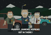gun police GIF by South Park 