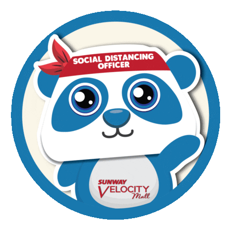 Bunny Panda Sticker by Sunway Velocity Mall
