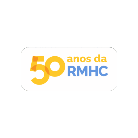 Rmhc50A Sticker by Instituto Ronald McDonald