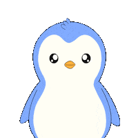 I Love You Hearts Sticker by Pudgy Penguins