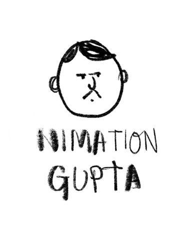 lalposter cartoon creepy smiling serious GIF