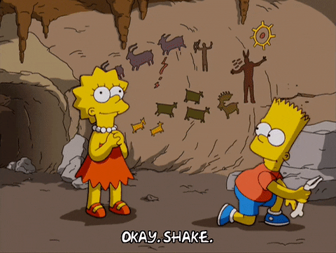 homer simpson skeleton GIF