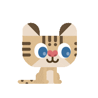 Cat Pounce Sticker by 黑啤 BEERU