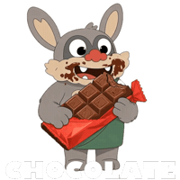 Ice Cream Eating Sticker