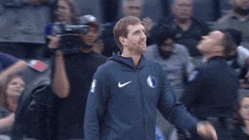 dirk nowitzki smile GIF by NBA