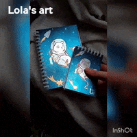 lolasart art cat fashion artist GIF