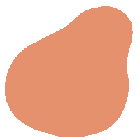 Orange Boho Sticker