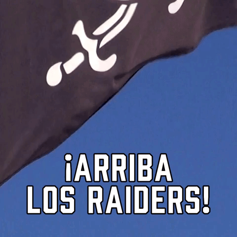 Β‘Arriba los Raiders!