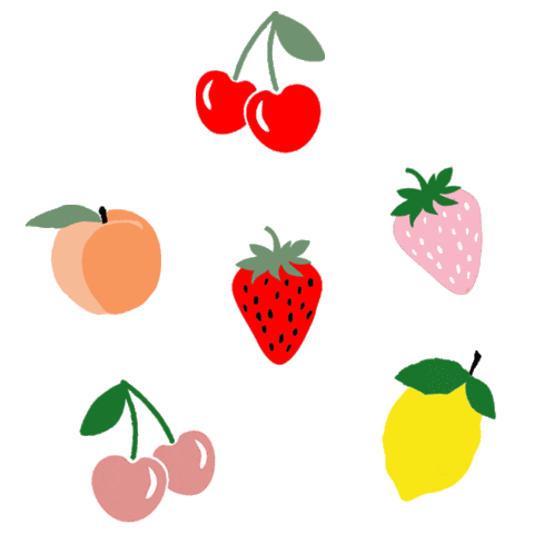 Fruit Cocktail Sticker by Markus Lupfer