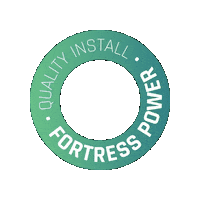 Quality Install Sticker by Fortress Power