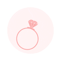 Wedding Dress Ring Sticker by Hayden Olivia Bridal