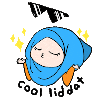 girl deal with it Sticker by ifalukis