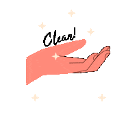 Wash Hands Sparkle Sticker by CARESO