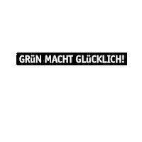 Glücklich Nachhaltigkeit Sticker by gruenerleben