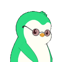 Penguin Steak Sticker by Abster