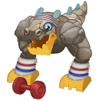 Workout Working Out Sticker by My Singing Monsters