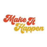 Cadashco boss work hard make it happen cadashco Sticker