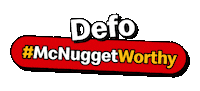 Best Friend Nuggets Sticker by McDonaldsUK