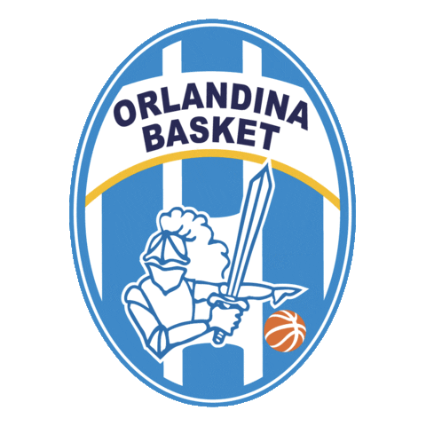 basketball watermark Sticker by Orlandina Basket